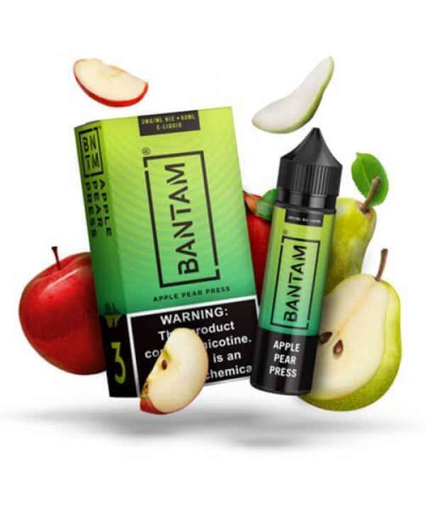 BANTAM | APPLE PEAR PRESS 60ML eLiquid