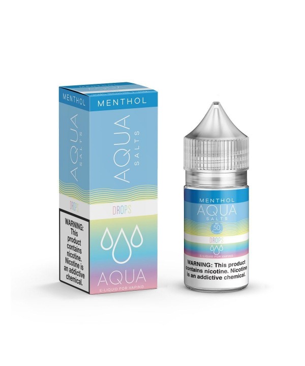 AQUA SALTS MENTHOL | Rainbow Drops Ice 30ML eLiquid