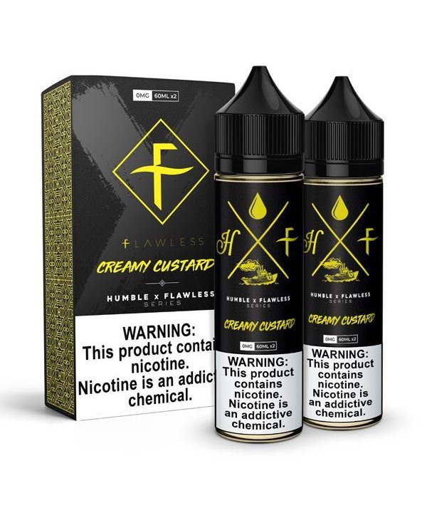 HUMBLE X FLAWLESS | Creamy Custard 120ML eLiquid