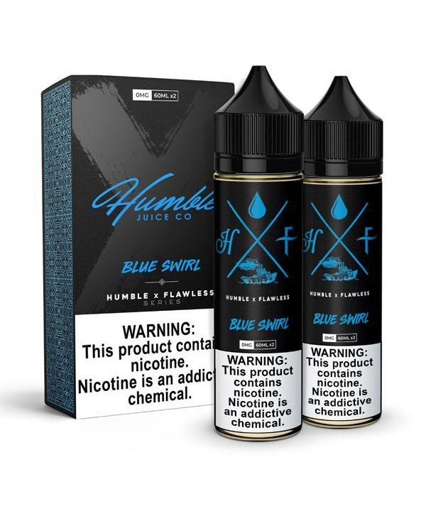 HUMBLE X FLAWLESS | Blue Swirl 120ML eLiquid