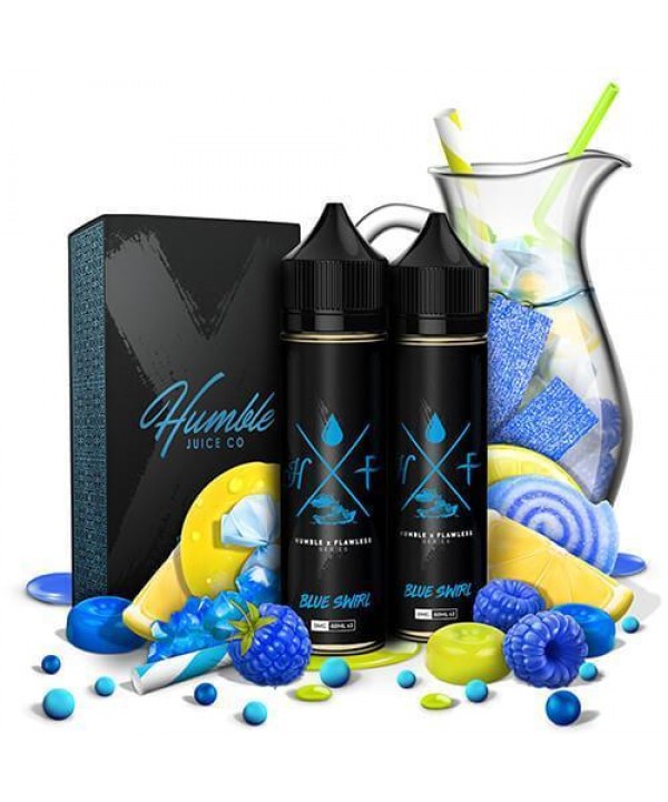 HUMBLE X FLAWLESS | Blue Swirl 120ML eLiquid