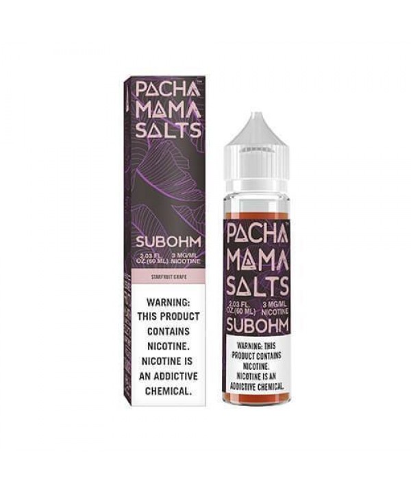 PACHAMAMA SUB OHM SALTS | Starfruit Grape 60ML eLi...