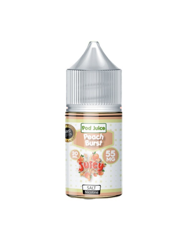 Peach Burst Salt by Pod Juice E-Liquid | 30mL