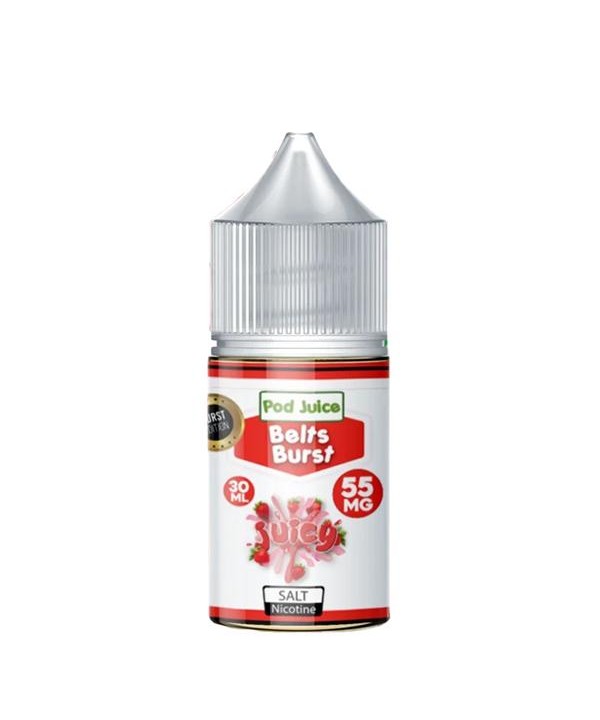 Belts Burst Salt by POD JUICE E-Liquid 30ml