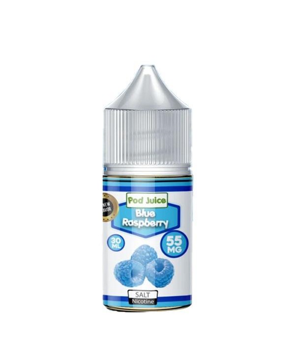 Blue Raspberry Salt by POD JUICE E-Liquid 30ml