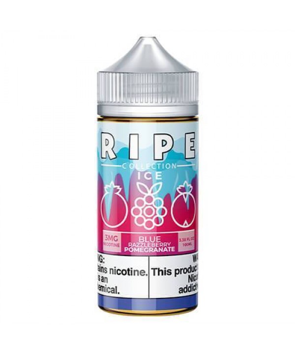 Blue Razzleberry Pomegranate On ICE by Ripe Collection 100ml