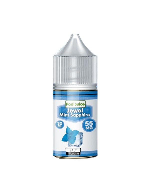 Jewel Mint Sapphire Salt by POD JUICE E-Liquid 30m...