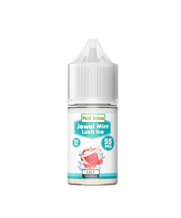 Jewel Mint Lush Ice Salt by POD JUICE E-Liquid 30m...