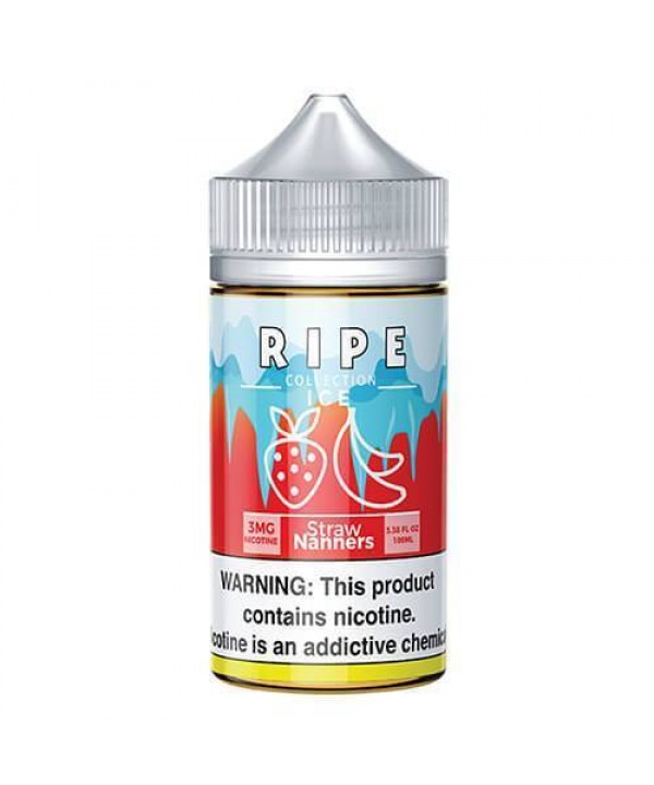 Straw Nanners On ICE by Ripe Collection 100ml