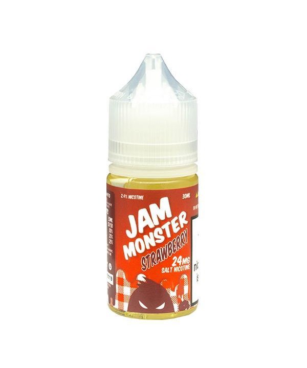 Strawberry by Jam Monster Salt Nicotine 30ml