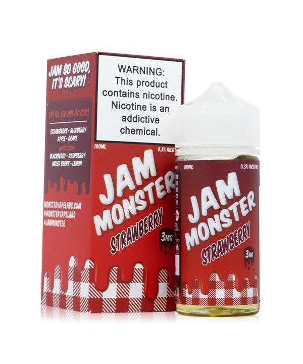 Strawberry by Jam Monster 100ml