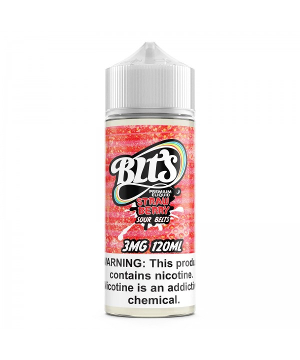 Strawberry Sour Belts by BLTS 120ml