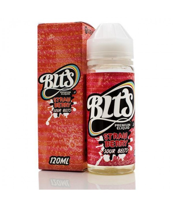 Strawberry Sour Belts by BLTS 120ml