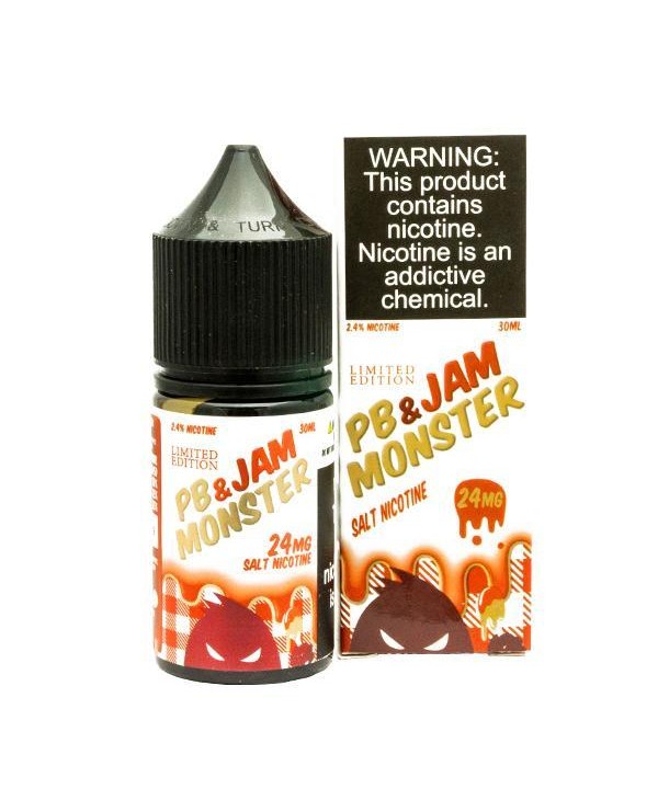 Strawberry PB & J by Jam Monster Salts Nicotin...