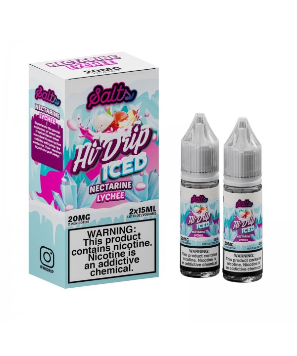 Iced Nectarine Lychee by Hi-Drip Salts 30ml