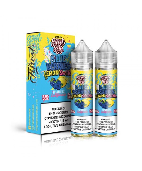 Blue Berries Lemon Swirl by Finest Sweet & Sour 120ML