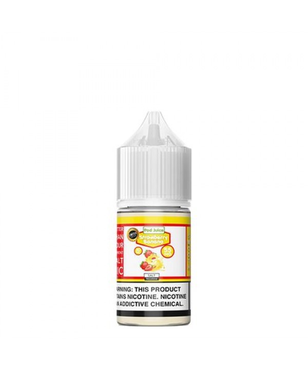 Strawberry Banana Salt by POD JUICE E-Liquid 30ml