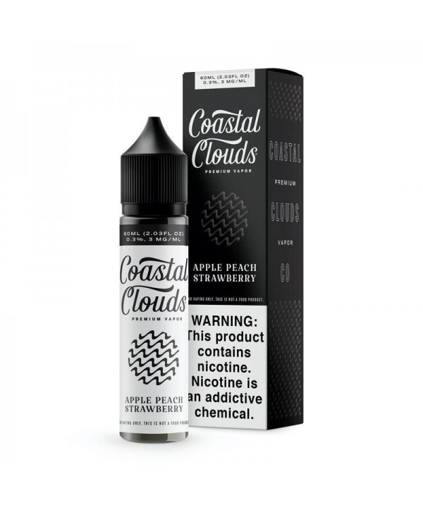 Apple Peach Strawberry by Coastal Clouds 60ml