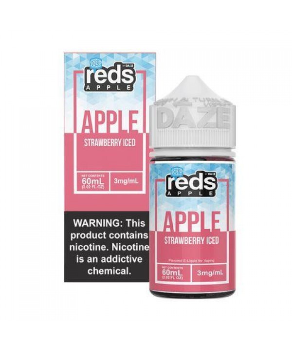 Reds Strawberry Iced by VAPE 7 DAZE E-Liquid 60ml