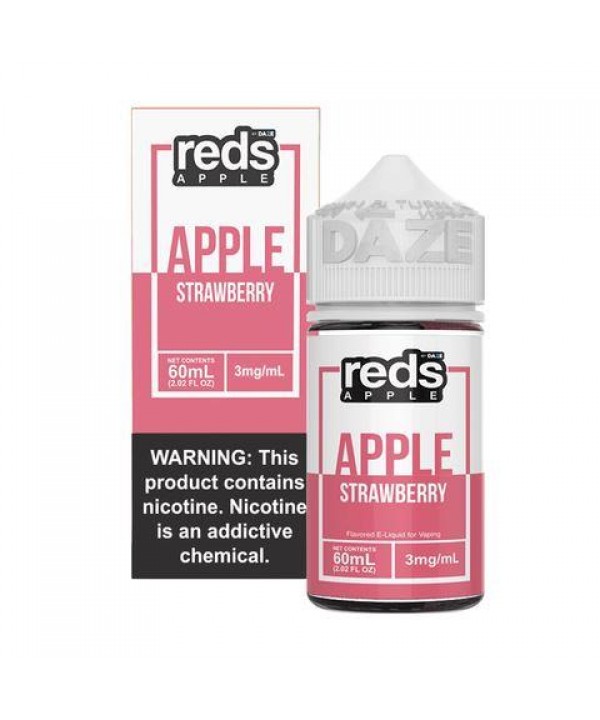 Reds Strawberry by VAPE 7 DAZE E-Liquid 60ml