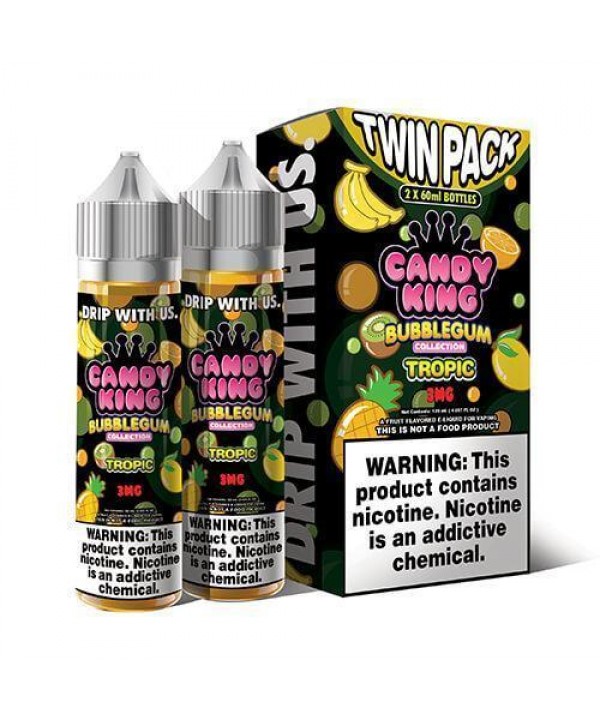 Tropic by Candy King Bubblegum 120ml