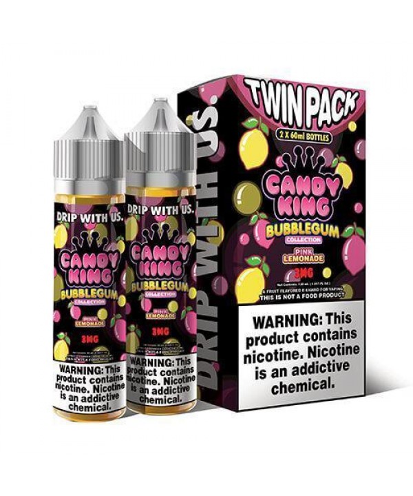 Pink Lemonade by Candy King Bubblegum 120ml