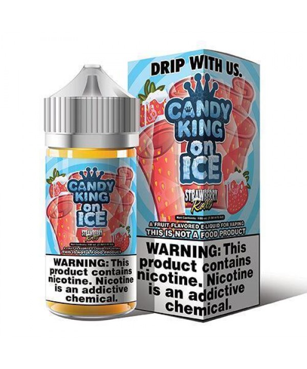 Strawberry Rolls by Candy King On ICE 100ml