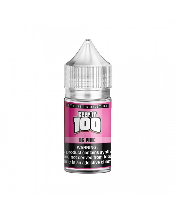 OG Pink by Keep It 100 Tobacco-Free Nicotine Salt ...