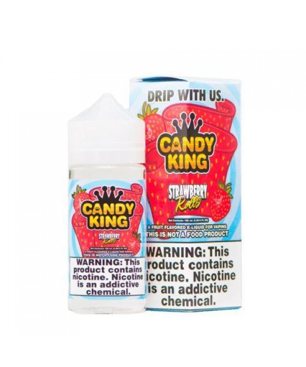 Strawberry Rolls by Candy King 100ml