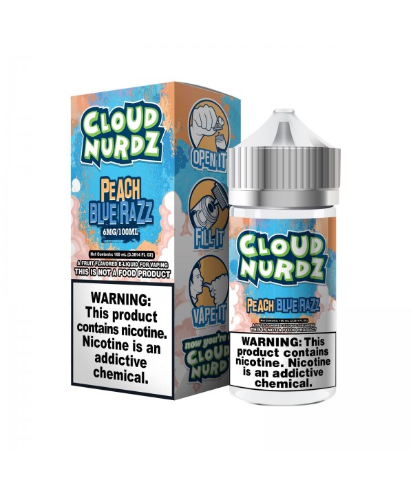 Peach Blue Razz by Cloud Nurdz 100ml