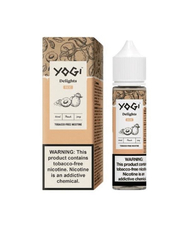 Peach Ice by Yogi Delights Tobacco-Free Nicotine 6...