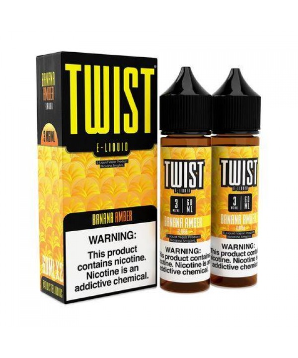 Banana Amber by Twist E-Liquids 120ml