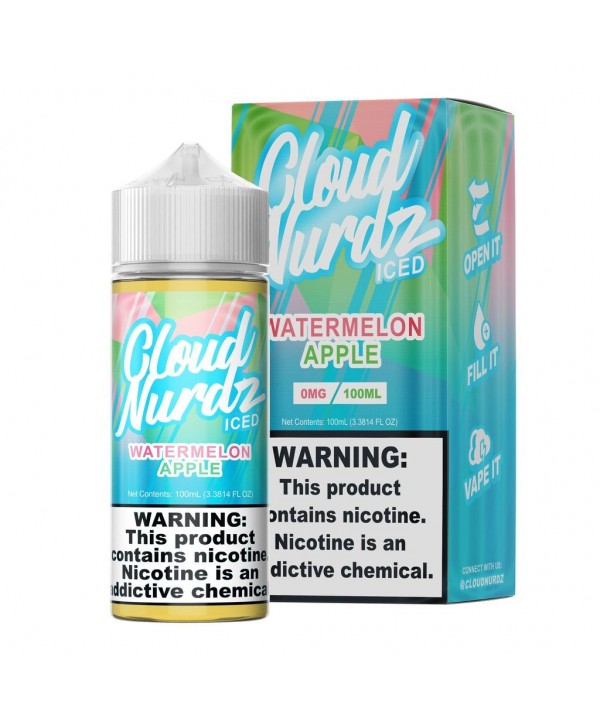 Watermelon Apple Iced by Cloud Nurdz TFN 100ml