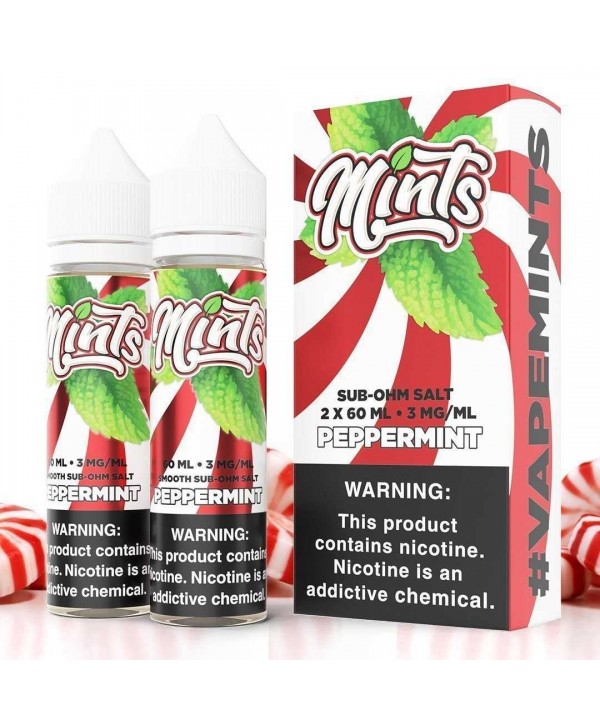 Peppermint by MINTS SUB OHM SALT SERIES E-Liquid 2...