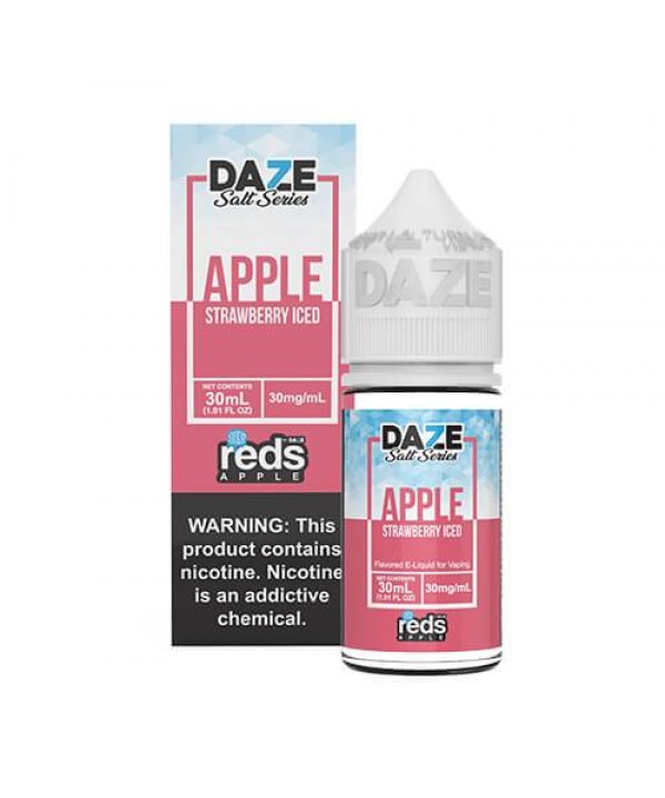 Reds Strawberry Iced by VAPE 7 DAZE SALT E-Liquid ...