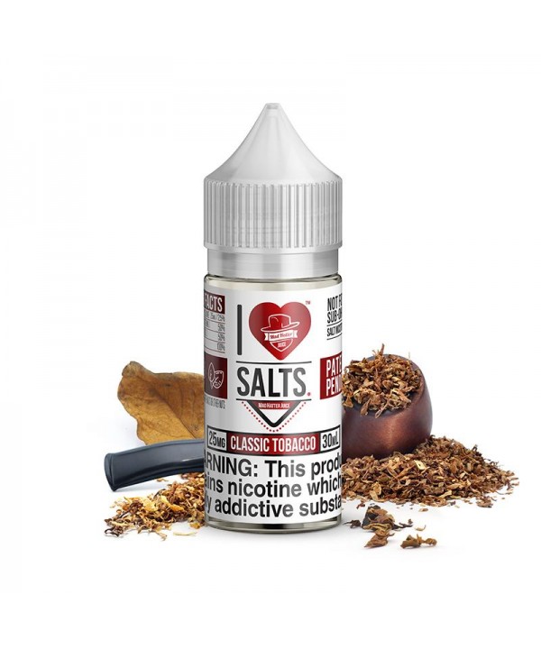 Classic Tobacco Salt by Mad Hatter EJuice 30ml