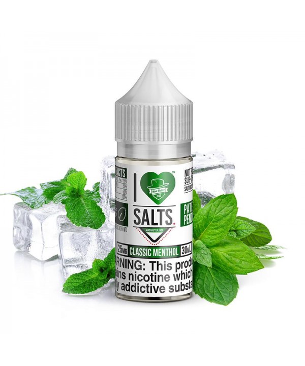 Classic Menthol Salt by Mad Hatter EJuice 30ml