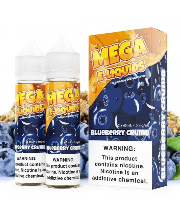 Blueberry Crumb by MEGA SUB OHM SALT SERIES 2X 60M...