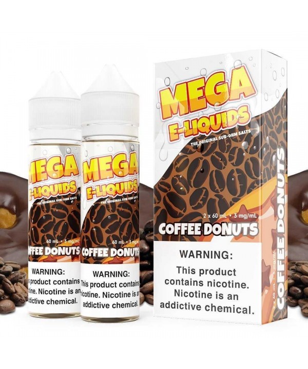 Coffee Donuts by MEGA SUB OHM SALT SERIES 2X 60ML