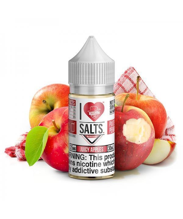 Juicy Apples Salt by Mad Hatter EJuice 30ml