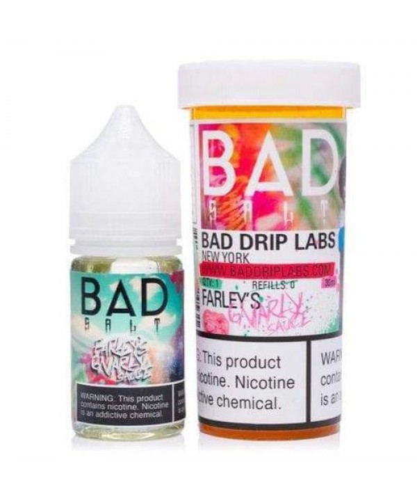 Farley's Gnarly Sauce Salt by Bad Drip Salt 30...