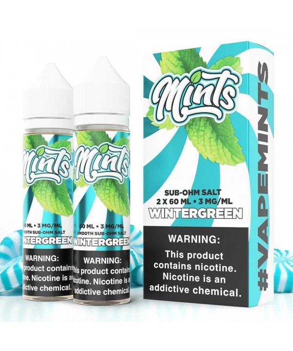 Wintergreen by MINTS SUB OHM SALT SERIES E-Liquid ...