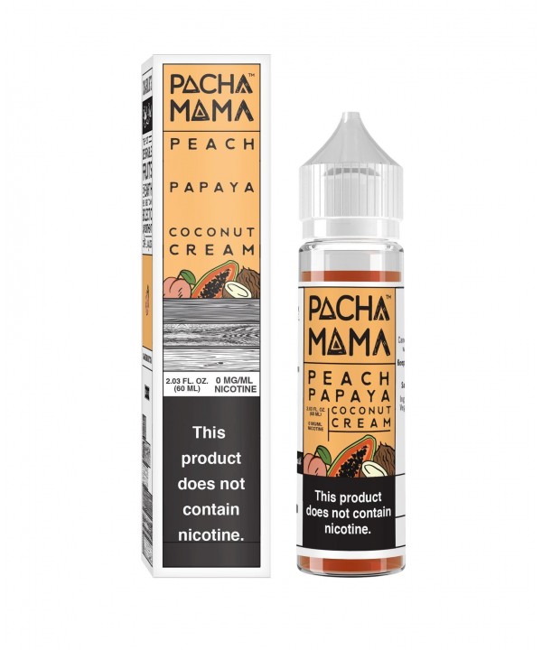 Peach Papaya Coconut Cream by Pachamama EJuice 60m...