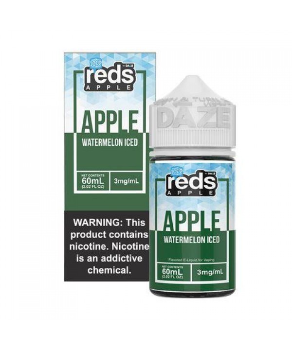 Reds Watermelon Iced by VAPE 7 DAZE E-Liquid 60ml