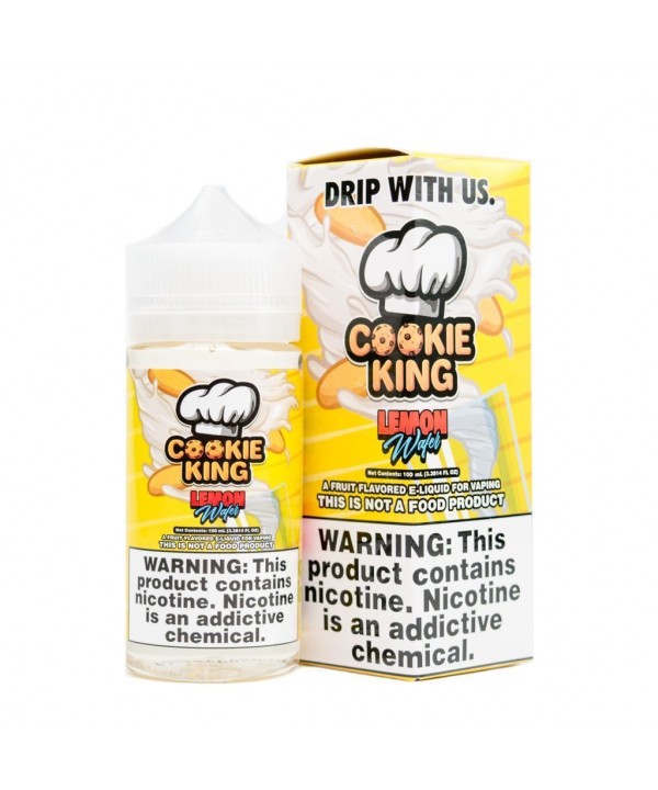 Lemon Wafer by COOKIE KING E-Liquid 100ml