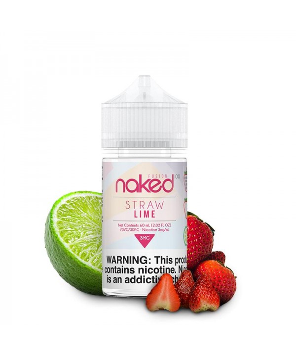 Straw Lime by NAKED 100 FUSION E-Liquid 60ml