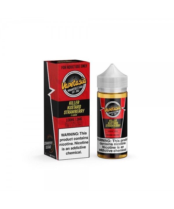 Killer Kustard Strawberry by Vapetasia 100ml