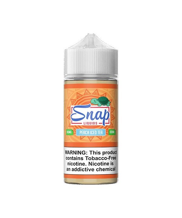 Peach Iced Tea by Snap Liquids Iced Series 100mL