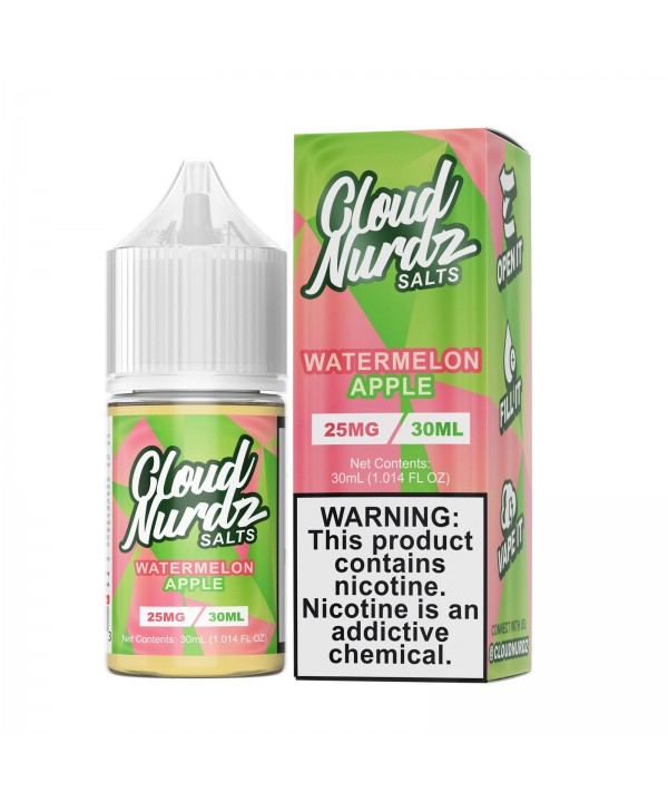 Watermelon Apple by Cloud Nurdz TFN Salt 30ml