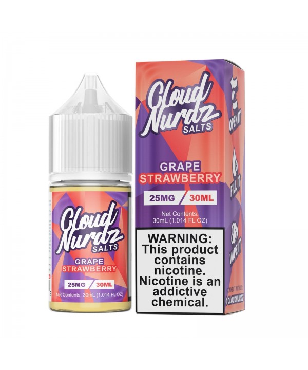 Grape Strawberry by Cloud Nurdz TFN Salt 30ml